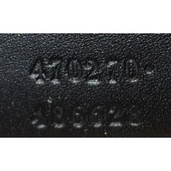 Gucci Sylvie Top Handle Bag Leather Mini Black - Picture 8 of 8